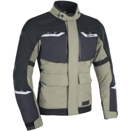 Bunda MONDIAL 2.0 DRY2DRY™, OXFORD ADVANCED (černá/tmavě zelená)