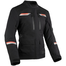 Bunda MONDIAL 2.0 DRY2DRY™, OXFORD ADVANCED, dámská (černá/červená fluo)