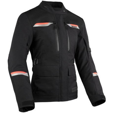 Bunda MONDIAL 2.0 DRY2DRY™, OXFORD ADVANCED, dámská (černá/červená fluo)