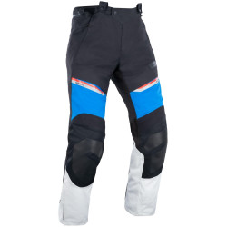 Kalhoty MONDIAL 2.0 DRY2DRY™, OXFORD ADVANCED (světle šedé/modré/červené)