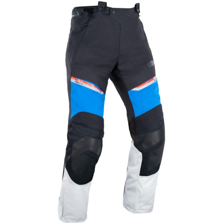Kalhoty MONDIAL 2.0 DRY2DRY™, OXFORD ADVANCED (světle šedé/modré/červené)