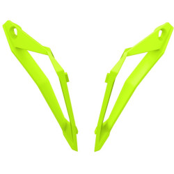 Bradové ventilace pro přilbu AVIATOR 3, AIROH (žlutá fluo matná)
