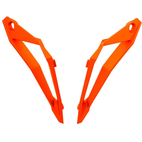 Bradové ventilace pro přilbu AVIATOR 3, AIROH (oranžová matná)