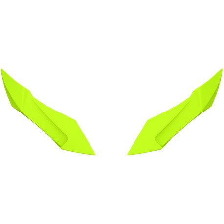 Zadní spoiler pro přilbu AVIATOR 3, AIROH (žlutá fluo matná)