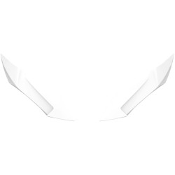 Zadní spoiler pro přilbu AVIATOR 3, AIROH (bílá matná)