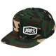 Kšiltovka 100% - MACHINE Snapback camo (UNI)
