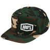 Kšiltovka 100% - MACHINE Snapback camo (UNI)