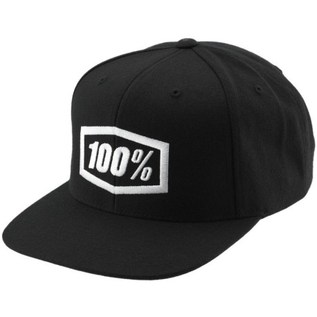 Kšiltovka 100% - ICON Snapback dětská černá (vel. UNI)