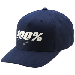 Kšiltovka 100% - STAUNCH Snapback modrá (vel. UNI)