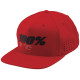 Kšiltovka 100% - DRIVE Snapback červená (vel. UNI)