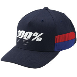 Kšiltovka 100% - LOYAL X-Fit Snapback modrá (vel. UNI)