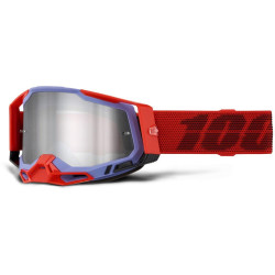 RACECRAFT 2 CLEAT, 100% brýle, stříbrné plexi