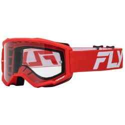 Brýle FOCUS, FLY RACING (červená/bílá) dětské