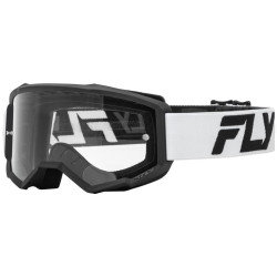 Brýle FOCUS, FLY RACING (bílá/černá) dětské