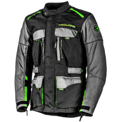 Enduro bunda TRAILER, 4SQUARE - pánská (černá,šedá,žlutá fluo) 2024