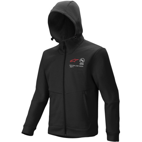 Mikina RACER MX FLEECE, ALPINESTARS (černá) 2025