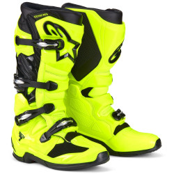 Boty TECH 7, ALPINESTARS (žlutá fluo/černá) 2025