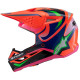 Přilba S-M3 edice HAIDEN DEEGAN, ALPINESTARS, dětská (oranžová fluo/fialová/růžová/zelená) 2025