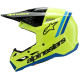 Přilba S-M3 RADIUM, ALPINESTARS, dětská (žlutá fluo/černá/modrá) 2025