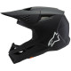 Přilba S-M3 SOLID, ALPINESTARS, dětská (černá mat) 2025