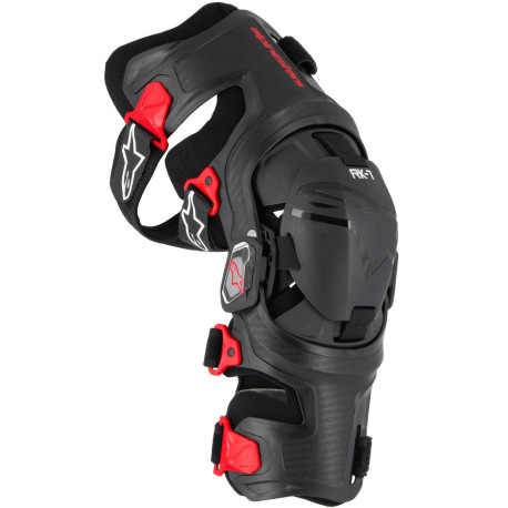 Kolenní ortézy RK-7 PLASMA, ALPINESTARS (černá/červená) 2025