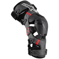 Kolenní ortézy SUPERTECH RK-10 PLASMA, ALPINESTARS (černá/červená) 2025