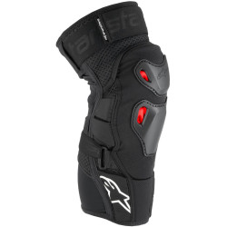 Chrániče kolen BIONIC PRO PLASMA, ALPINESTARS (černá/červená/bílá) 2025