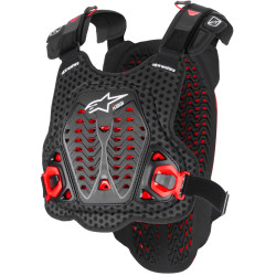 Chránič hrudi A-5 PLASMA, ALPINESTARS (černá/červená/bílá) 2025