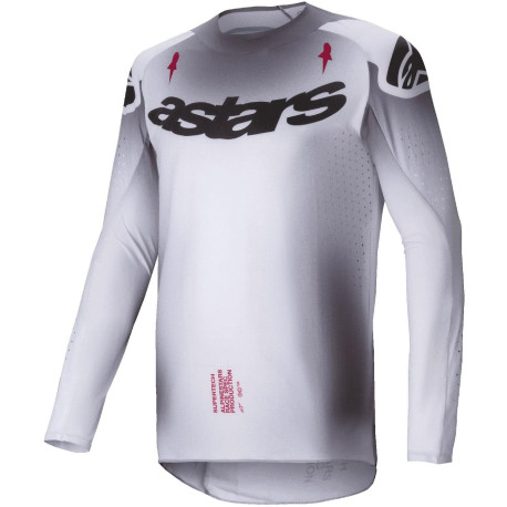 Dres SUPERTECH MAKER, ALPINESTARS (stříbrná/černá) 2025