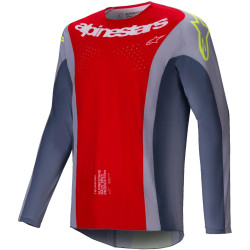 Dres TECHSTAR MELT, ALPINESTARS (červená/šedá) 2025