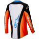 Dres TECHSTAR MELT, ALPINESTARS (oranžová/modrá) 2025