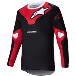 Dres RACER VEIL, ALPINESTARS (černá/červená) 2025