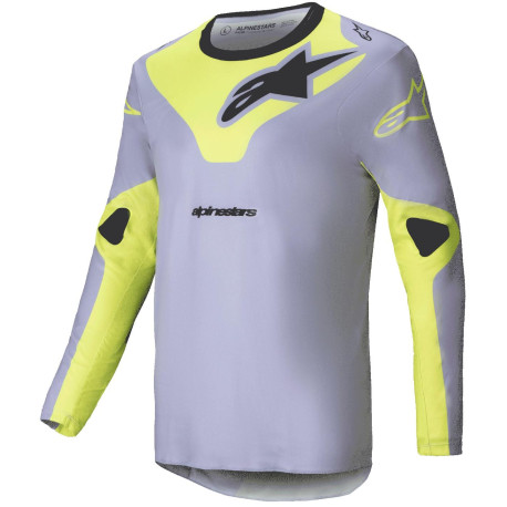 Dres RACER VEIL, ALPINESTARS (šedá/žlutá fluo) 2025
