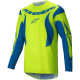 Dres FLUID HAUL, ALPINESTARS (žlutá fluo/modrá) 2025