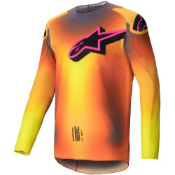 Dres SUPERTECH LIPAN, ALPINESTARS (žlutá/růžová) 2025