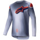 Dres SUPERTECH LIPAN, ALPINESTARS (šedá/oranžová fluo) 2025