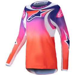 Dres STELLA FLUID WURX, ALPINESTARS, dámský (multicolor/bílá) 2025
