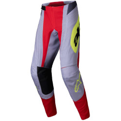 Kalhoty TECHSTAR MELT, ALPINESTARS (červená/šedá) 2025