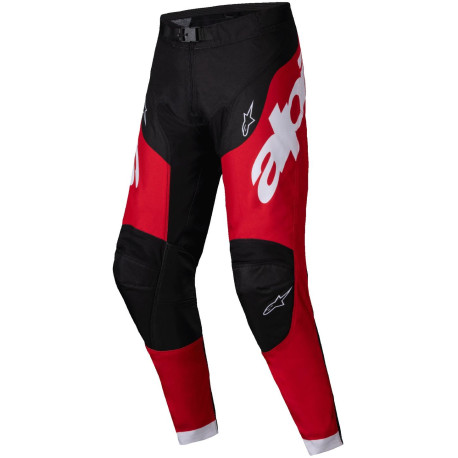 Kalhoty RACER VEIL, ALPINESTARS (černá/červená) 2025