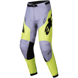 Kalhoty RACER VEIL, ALPINESTARS (šedá/žlutá fluo) 2025