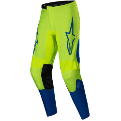 Kalhoty FLUID HAUL, ALPINESTARS (žlutá fluo/modrá) 2025