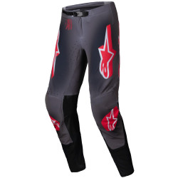 Kalhoty SUPERTECH LIPAN, ALPINESTARS (kouřová červená)