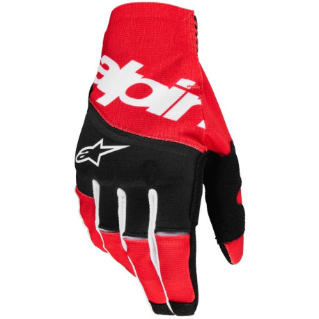 Rukavice TECHSTAR, ALPINESTARS (černá/červená) 2025