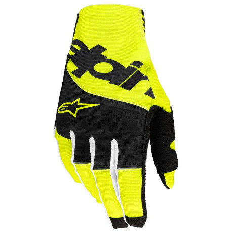 Rukavice TECHSTAR, ALPINESTARS (černá/žlutá fluo) 2025