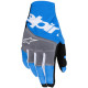 Rukavice TECHSTAR, ALPINESTARS (černá/modrá) 2025