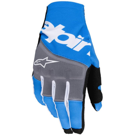 Rukavice TECHSTAR, ALPINESTARS (černá/modrá) 2025