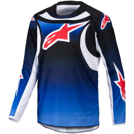Dres RACER WURX, ALPINESTARS, dětský (modrá/černá) 2025