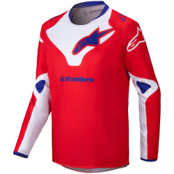 Dres RACER VEIL, ALPINESTARS, dětský (červená/bílá) 2025