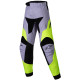 Kalhoty RACER VEIL KIDS, ALPINESTARS, dětské (šedá/žlutá fluo) 2025