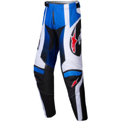 Kalhoty RACER WURX, ALPINESTARS, dětské (modrá/černá) 2025